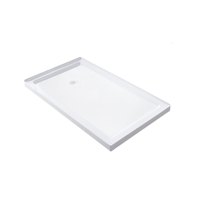 Langham 48'' x 77.5'' Frameless Clear Tempered Glass Sliding Shower Door