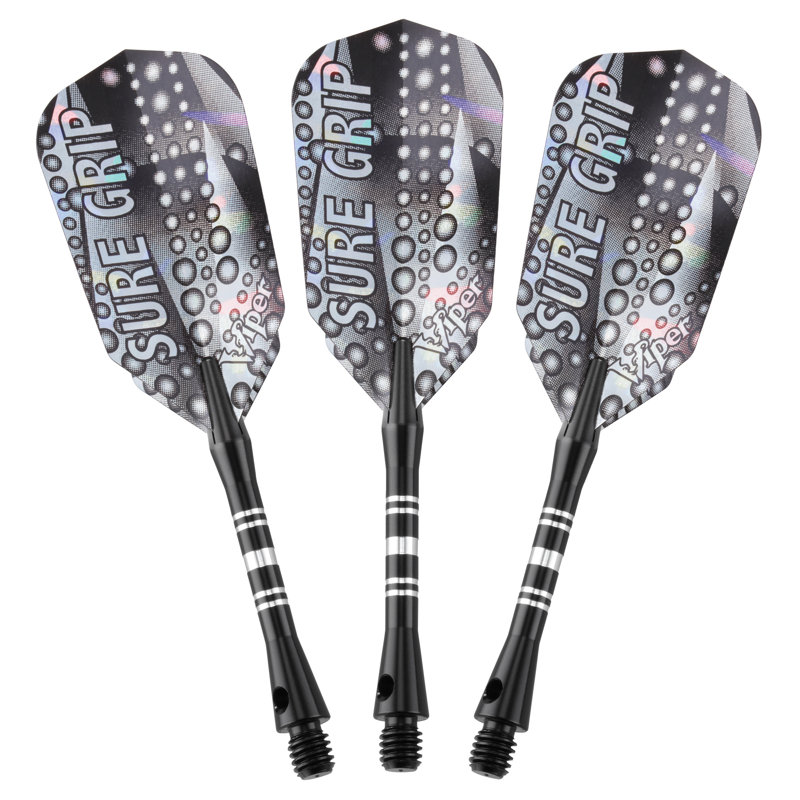 Viper Sure Grip Green Nickel Silver Soft Tip Darts Set