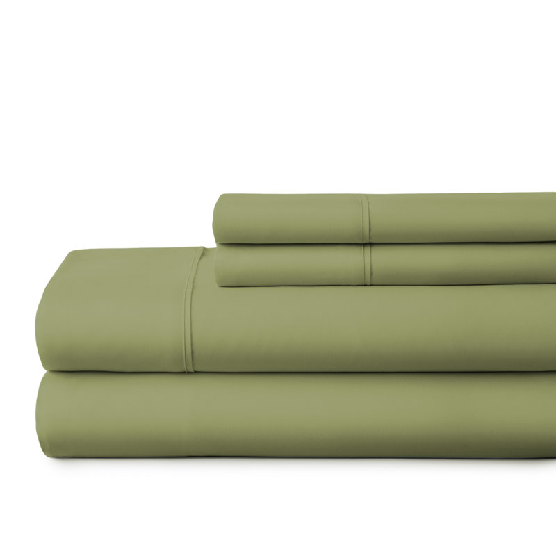 Sage Twin XL Deep Pocket Microfiber Sheet Set