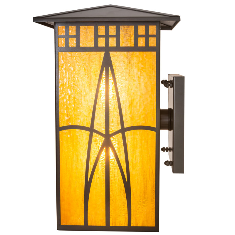 Timeless Bronze 20" Energy Star Mission Wall Sconce