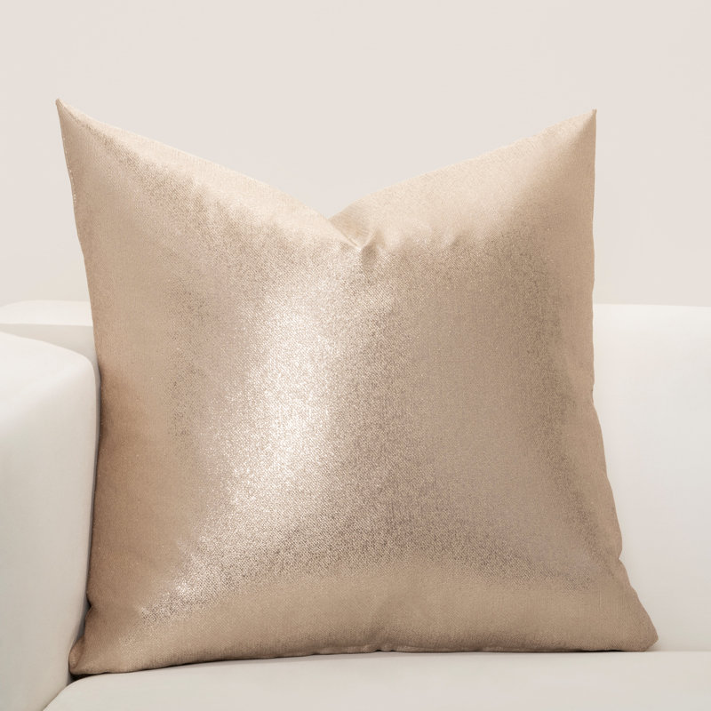 Luxurious Jazz Age Inspired French Pink Square Throw Pillow