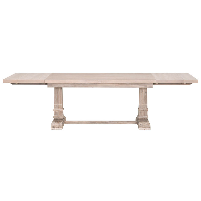 Traditions Natural Gray Acacia Extendable Dining Table