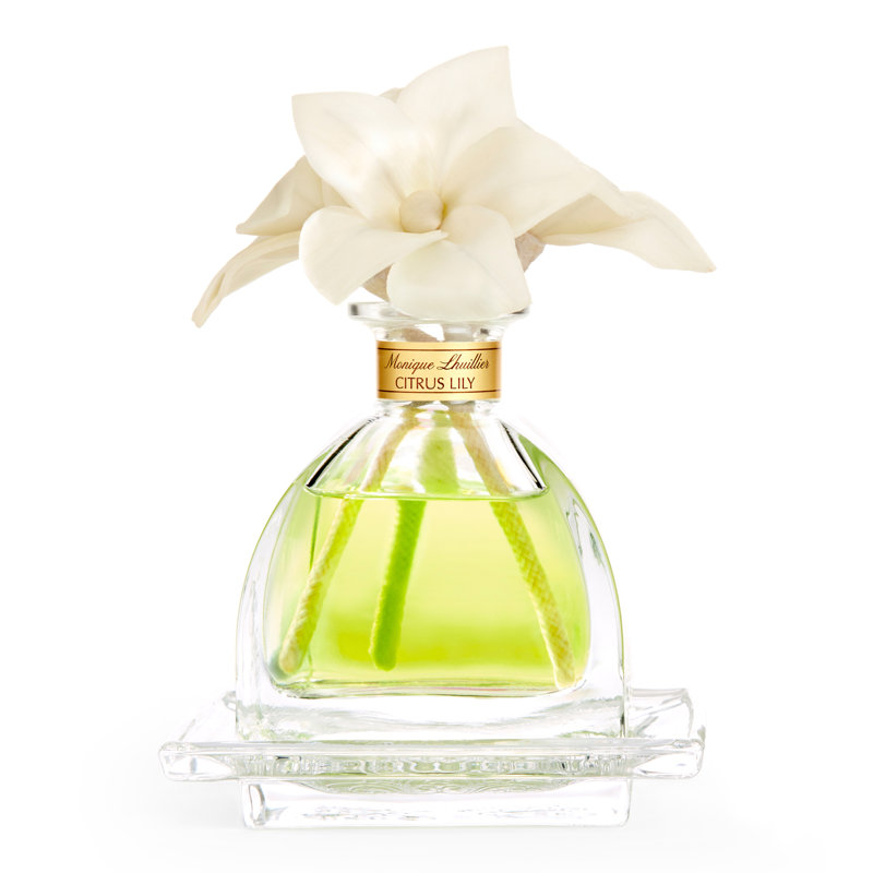 Monique Lhuillier Citrus Lily Diffuser with Sola Flowers