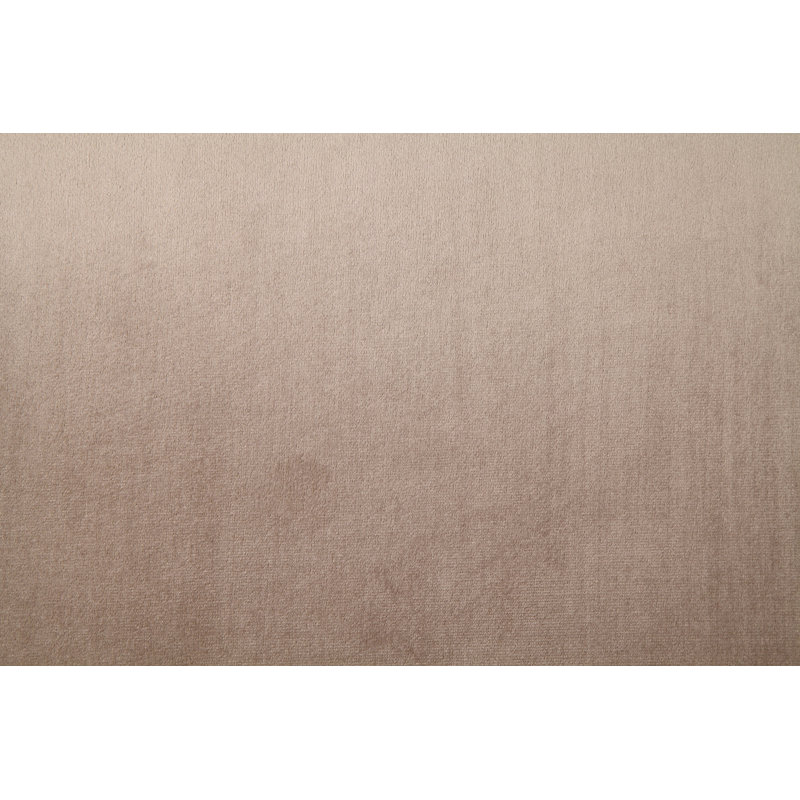 Elfrieda 80'' Brown Velvet Rolled Arm Loveseat
