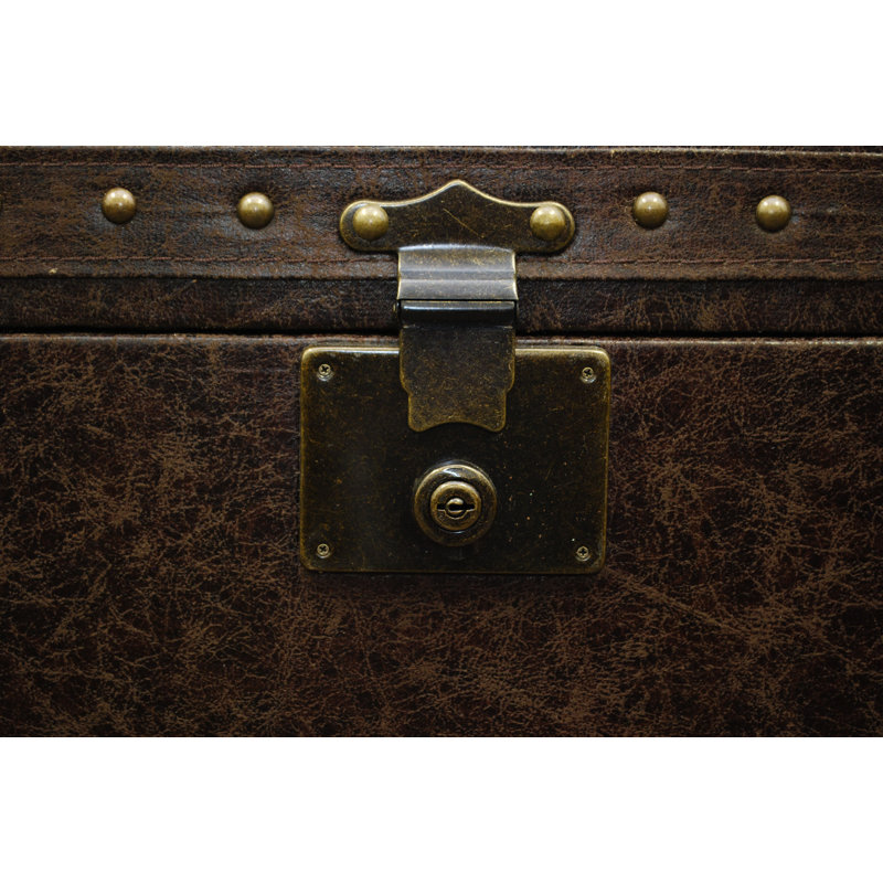 Gray Leather Motorized TV Lift Cabinet with Mount
