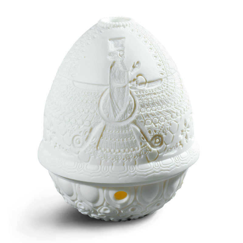 Zarathustra Elegance 4.72" Porcelain Novelty Votive Light