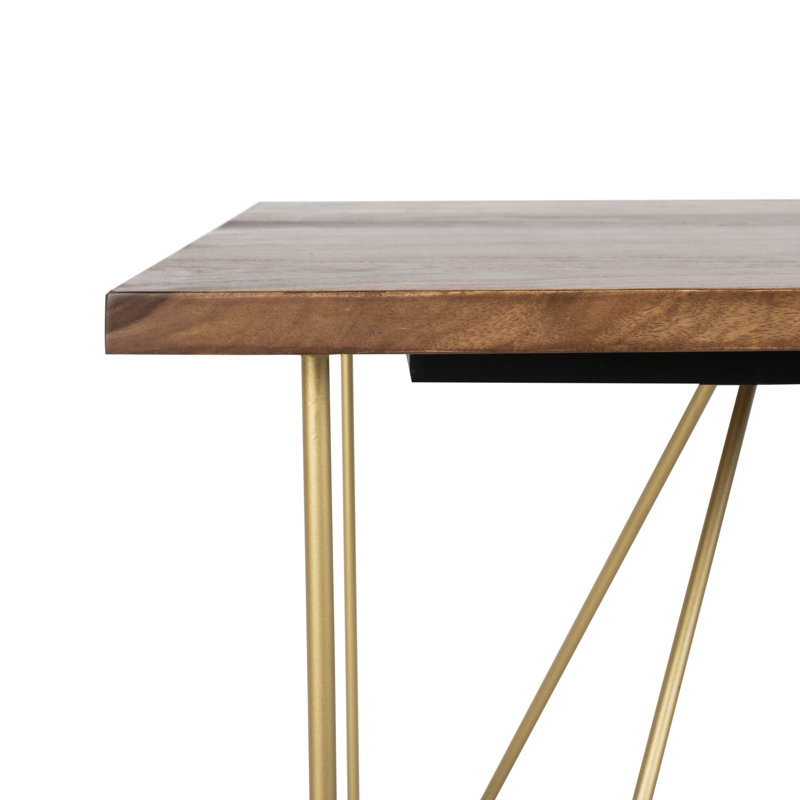 Reclaimed Wood Extendable Mid-century Modern Dining Table