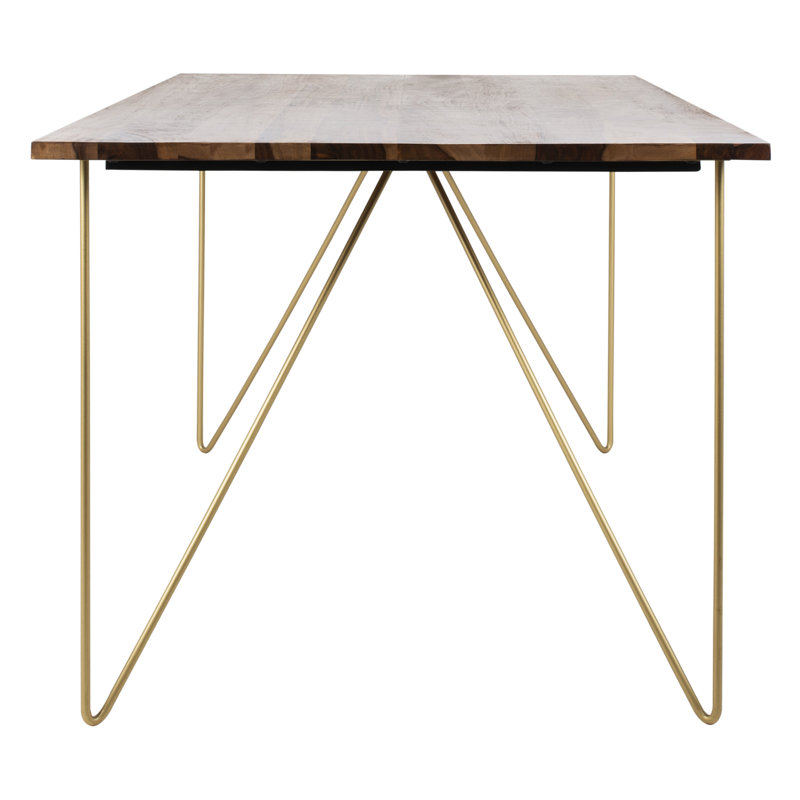 Reclaimed Wood Extendable Mid-century Modern Dining Table