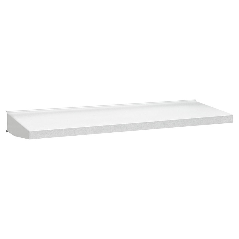 Gladiator 30" White Heavy Duty Steel Wall-Mount Shelf