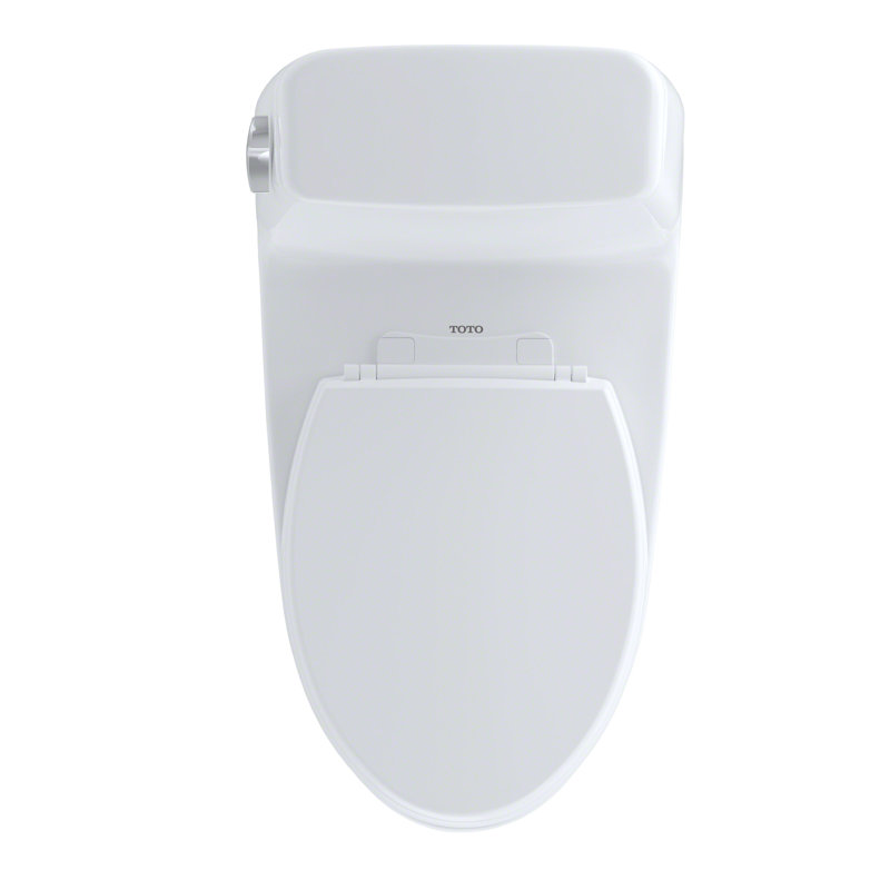 Bone Vitreous China Elongated One-Piece Toilet with SoftClose Seat