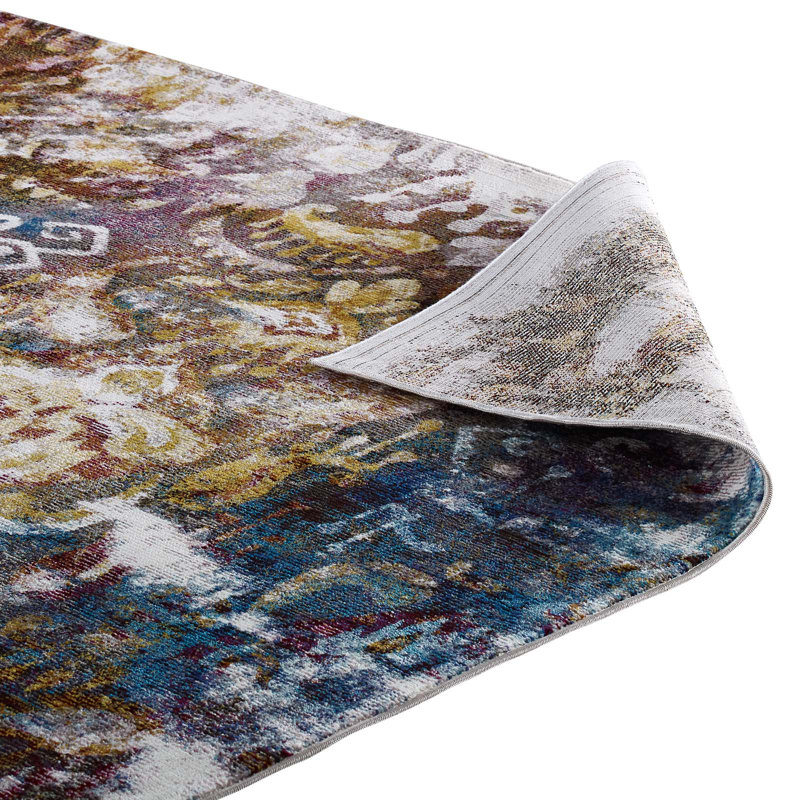 Jayla Multicolor Floral Synthetic 8' x 10' Area Rug