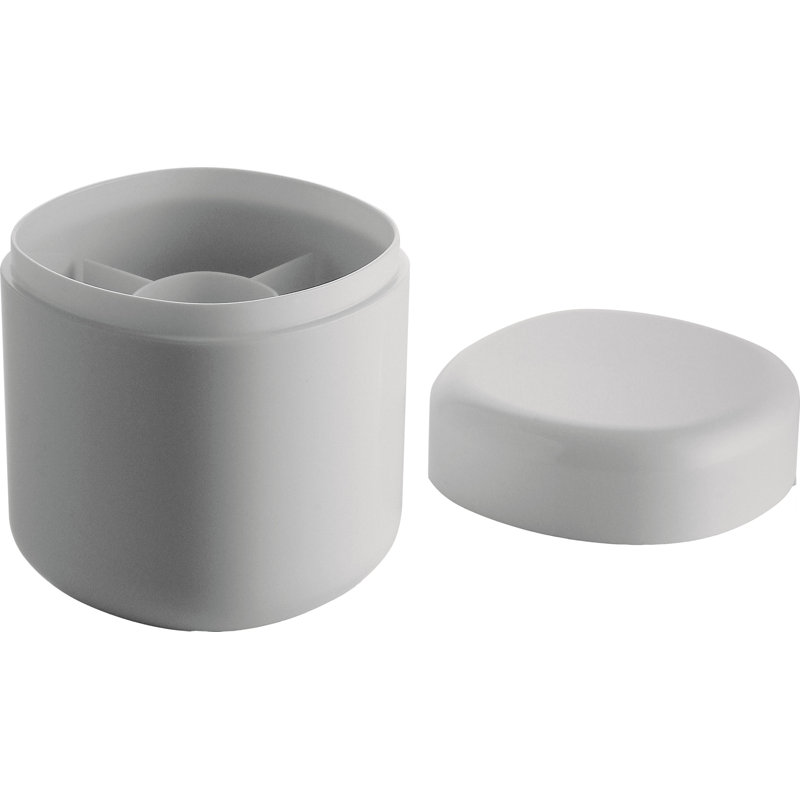 White Minimalist Cotton Swabs Holder