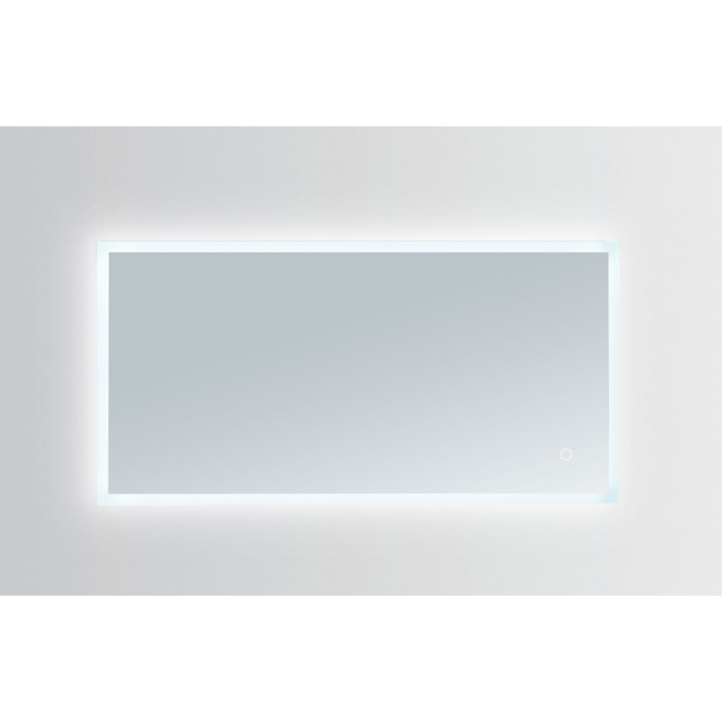 Elysian 48"x24" Frameless LED Vanity Mirror with Dual Color Temperature