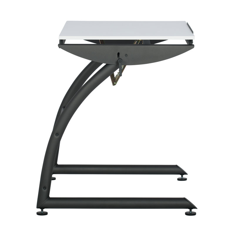 TriFlex White Adjustable Height Craft and Drawing Desk