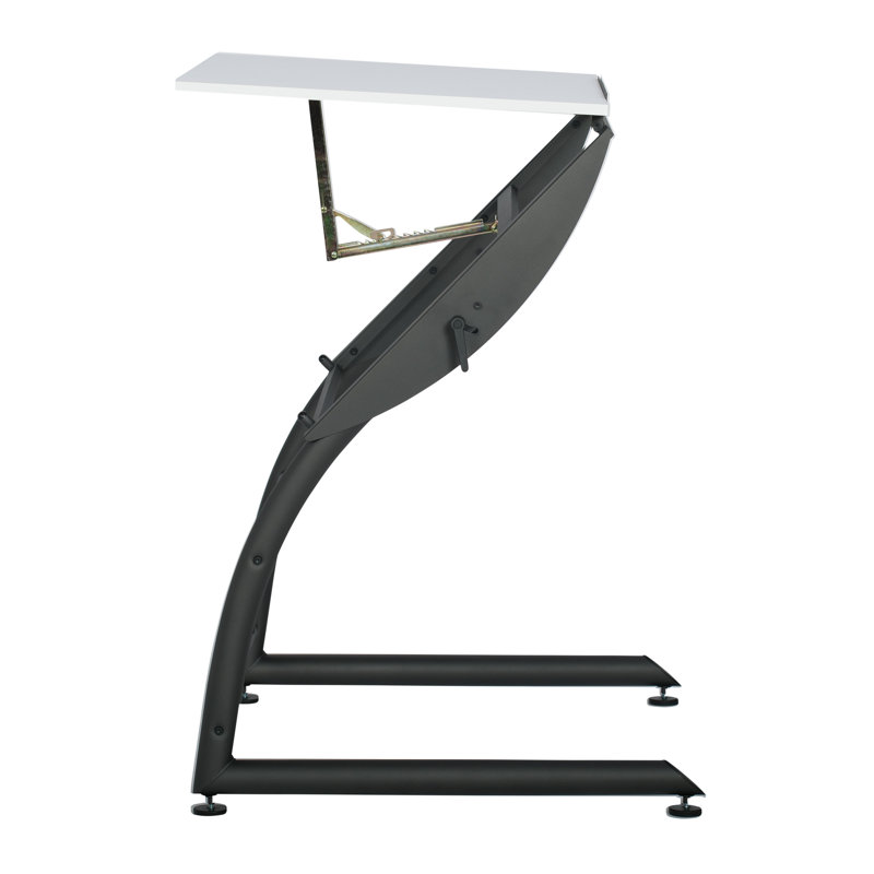TriFlex White Adjustable Height Craft and Drawing Desk