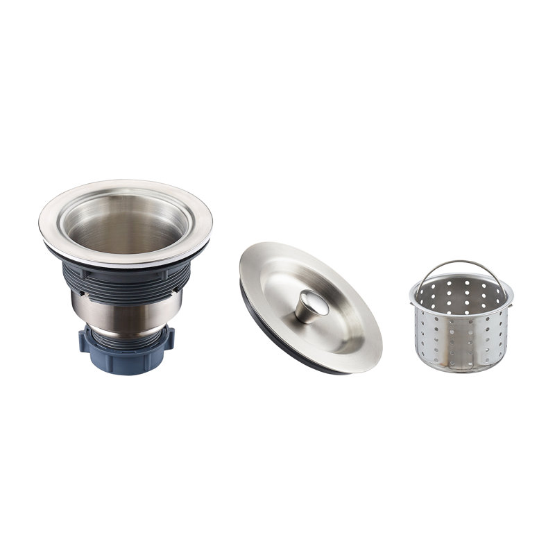 Swiss Madison 4.5" Stainless Steel Basket Drain with Removable Basket