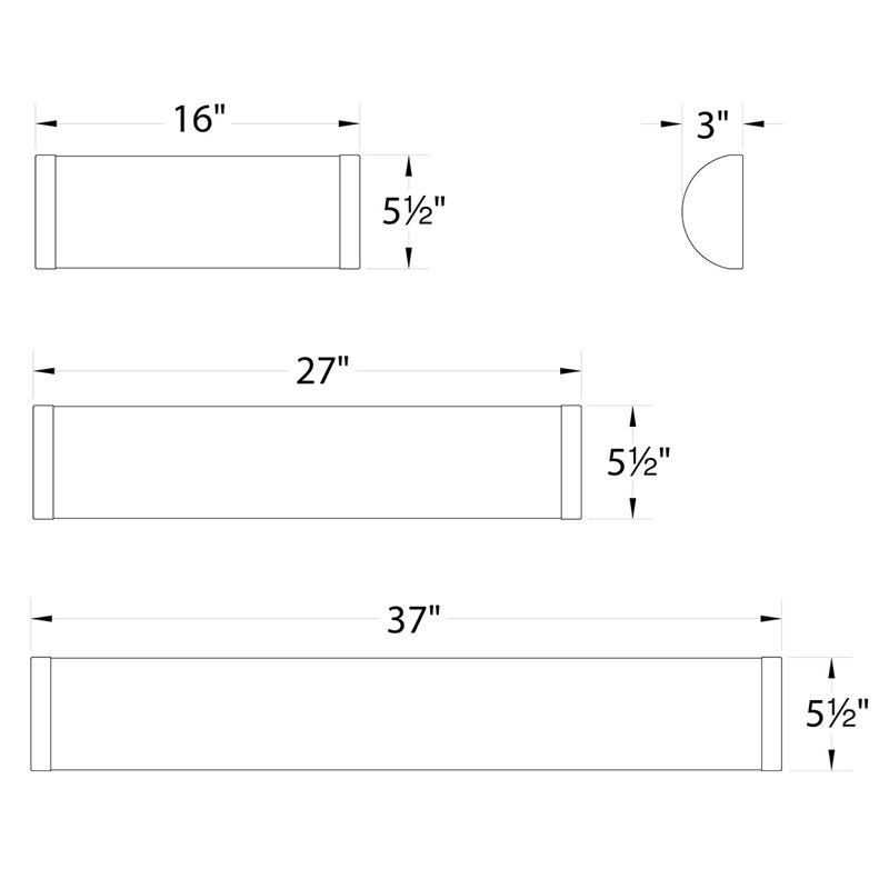 Sleek Brushed Nickel Outdoor Dimmable LED Vanity Light