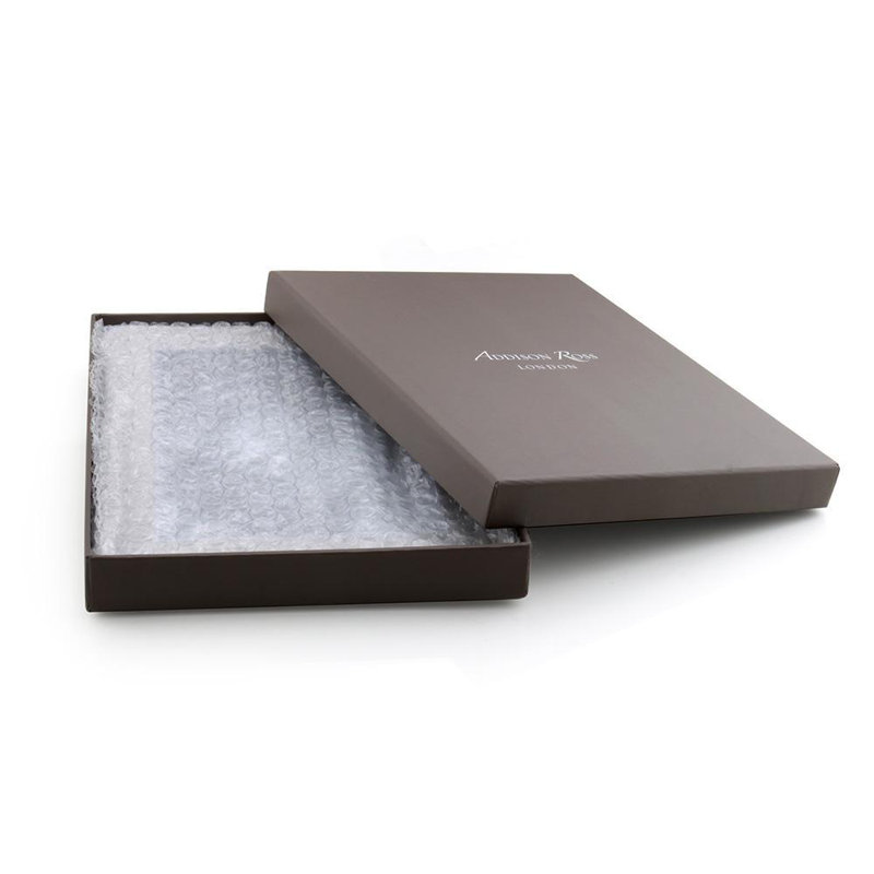 Silver Faux Croc 4x6 Picture Frame with Velvet Backing