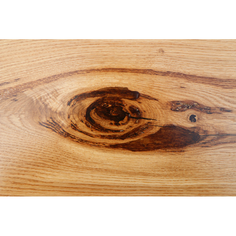 Brugge Oak Solid Wood Rectangular Dining Table for Eight