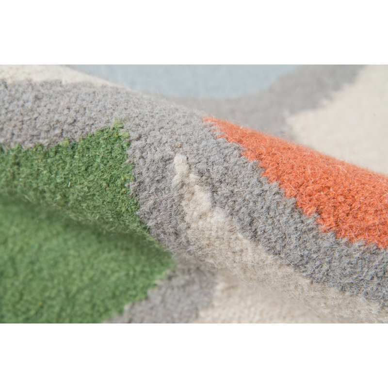 Novogratz Topanga Handwoven Geometric Wool Rug, 7'6" x 9'6", Multicolor