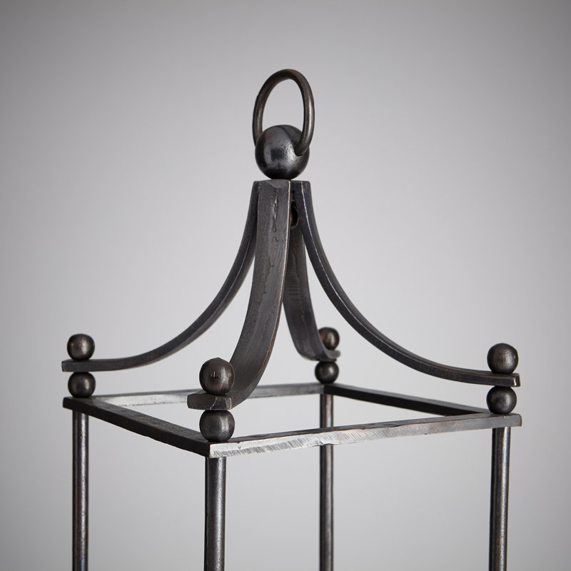 Foxboro Contemporary 30" Aluminum & Glass Candelabra in Dark Copper