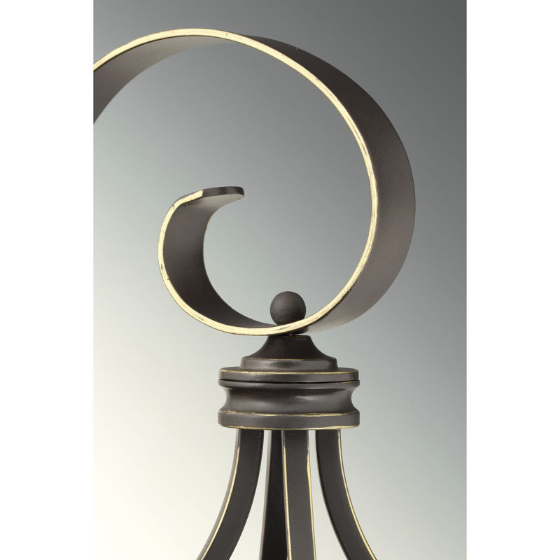 Cadence Oil Rubbed Bronze Outdoor Wall Lantern with Clear Glass
