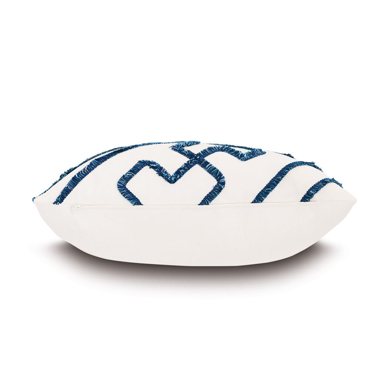 Indira Dean Parchment Square Cotton Pillow Cover & Insert