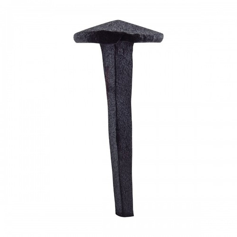 Black Wrought Iron Decorative Clavos Nails 4.75 Inches