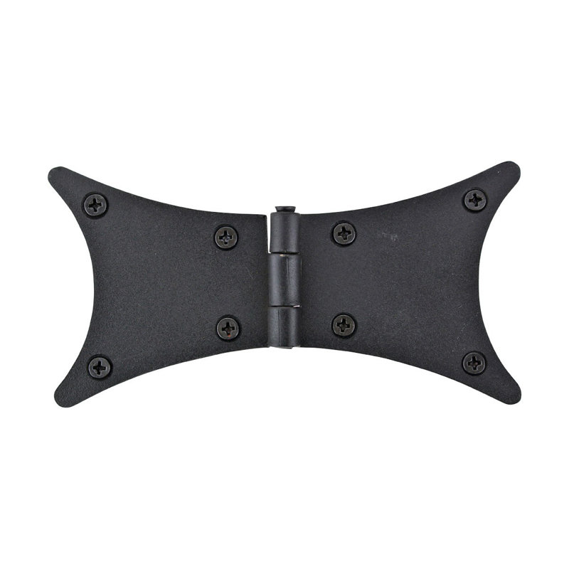 Black Wrought Iron Butterfly Cabinet Door Hinges