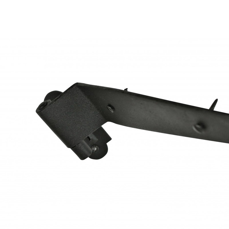 Black Wrought Iron Offset Pintle Shutter Hinges Set