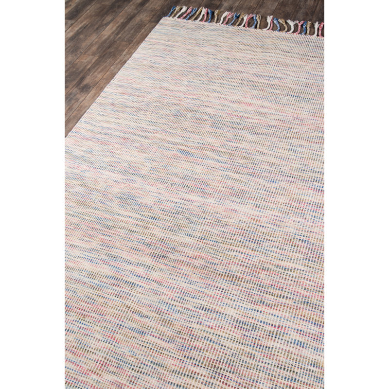 Bazaar Explorer Multicolor Wool & Cowhide 3'6" x 5'6" Area Rug