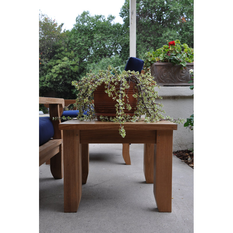 Riviera 7-Piece Teak Outdoor Conversation Set with Gray Cushions