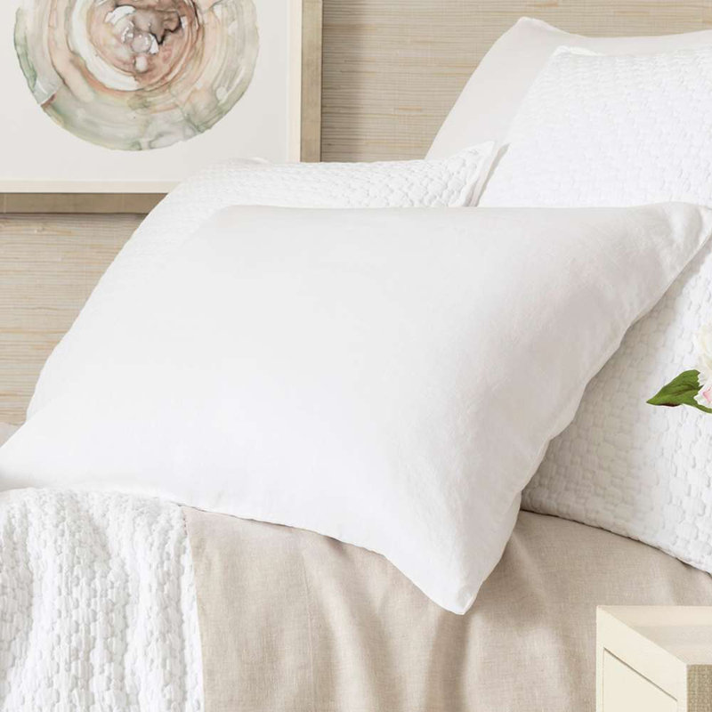 White Cotton Standard Sham