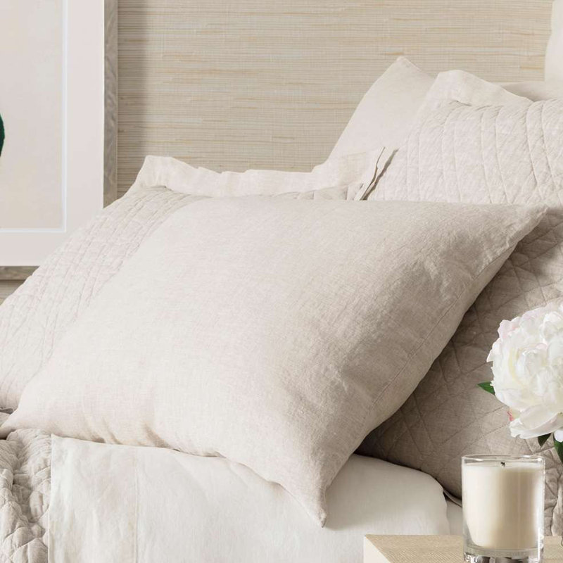 Natural Linen Standard Size Sham