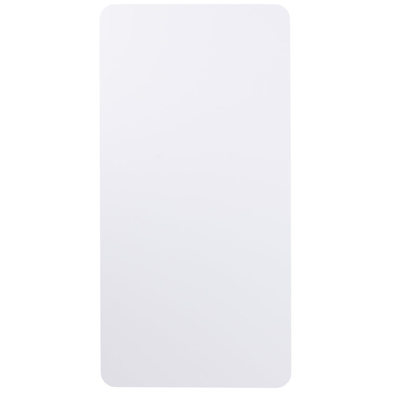 Gray Metal Frame White Plastic Kids Folding Table
