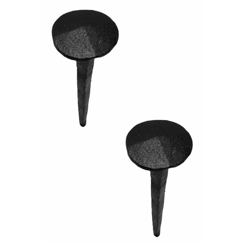 Black Wrought Iron Decorative Clavos Nails 4.75 Inches