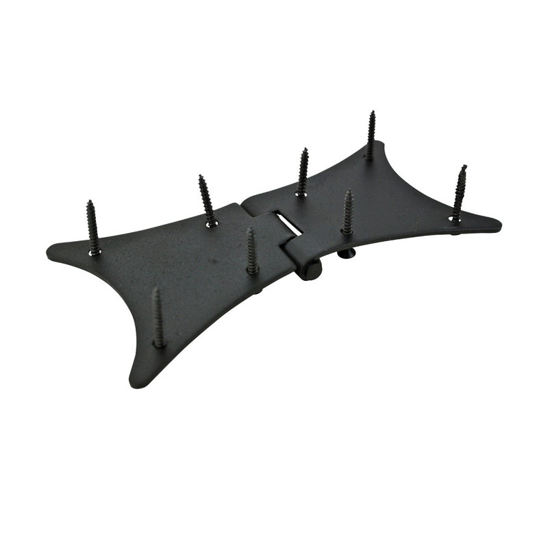 Black Wrought Iron Butterfly Cabinet Door Hinges