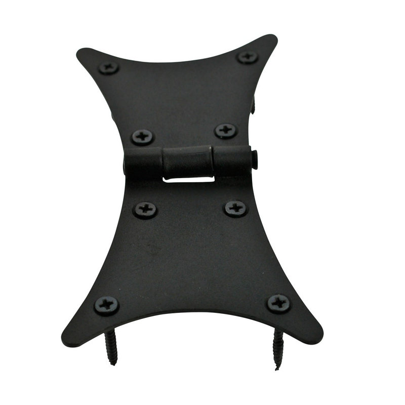 Black Wrought Iron Butterfly Cabinet Door Hinges