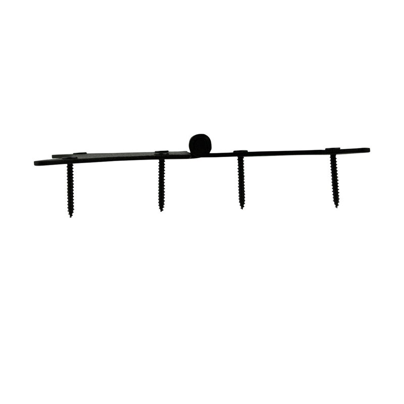 Black Wrought Iron Butterfly Cabinet Door Hinges