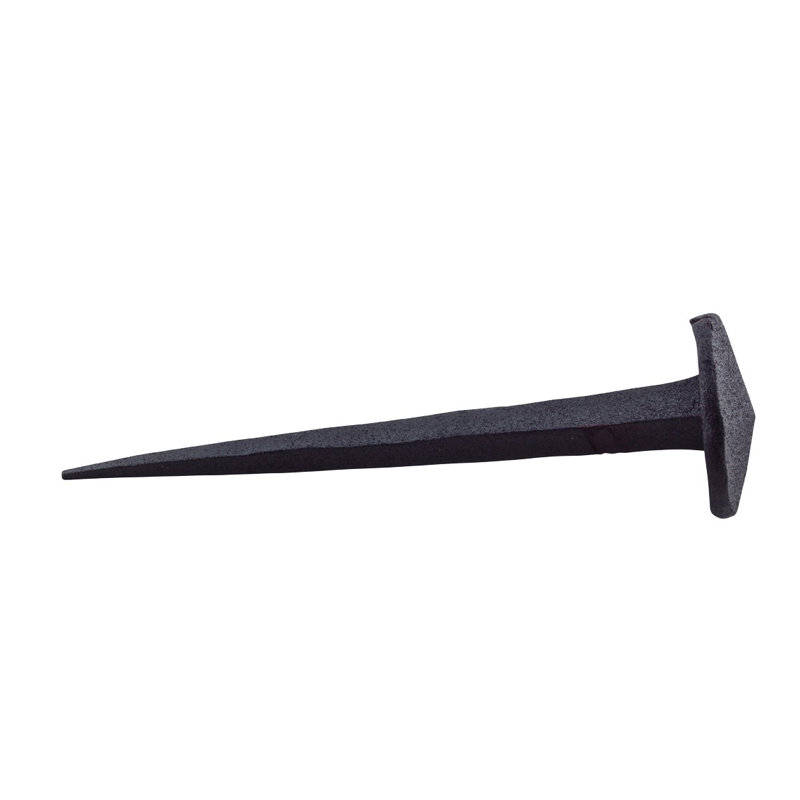 Black Wrought Iron Decorative Clavos Nails 4.75 Inches