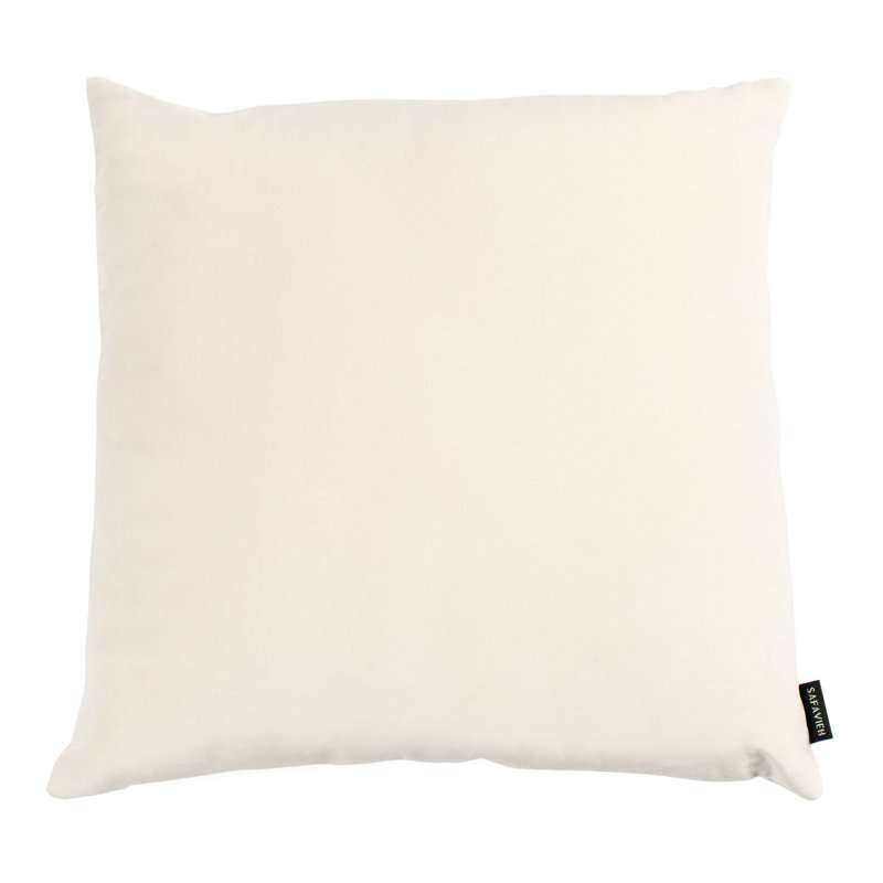 Boho-Chic Cream and Blue Peacock Decorative Pillow Set