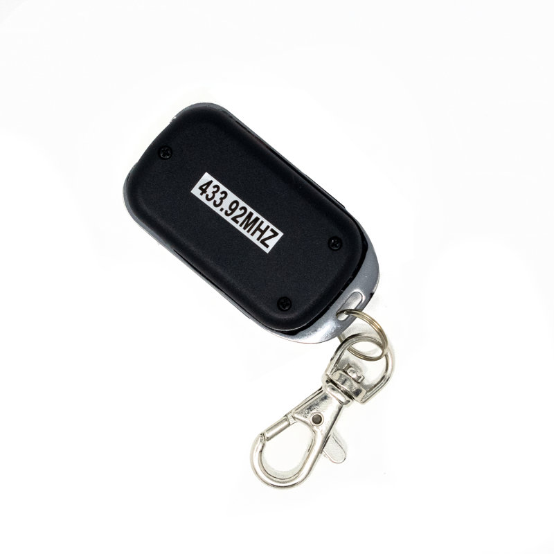 Black 4-Channel Remote Control with Clasp