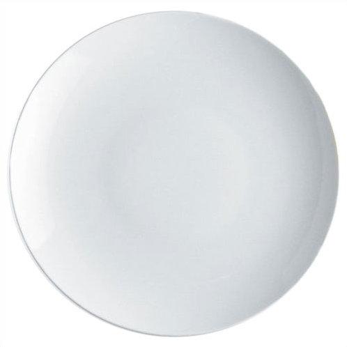 White Porcelain Round Serving Platter