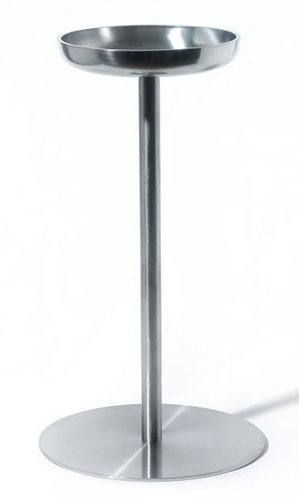 Stainless Steel Modern Wine Cooler Stand with Glossy Finish