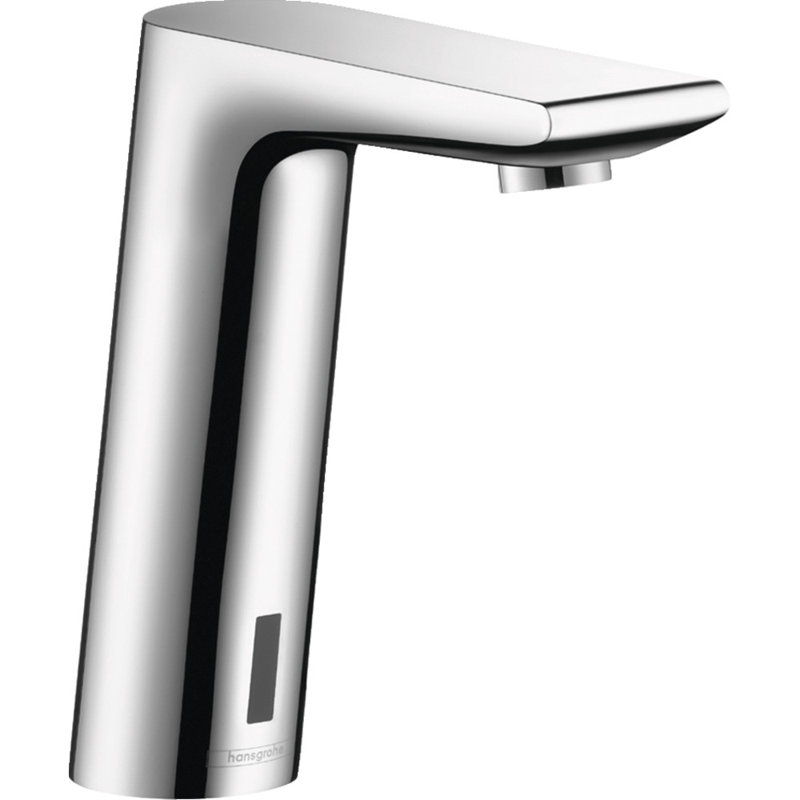 Chrome Brass Single Hole Commercial Bathroom Faucet