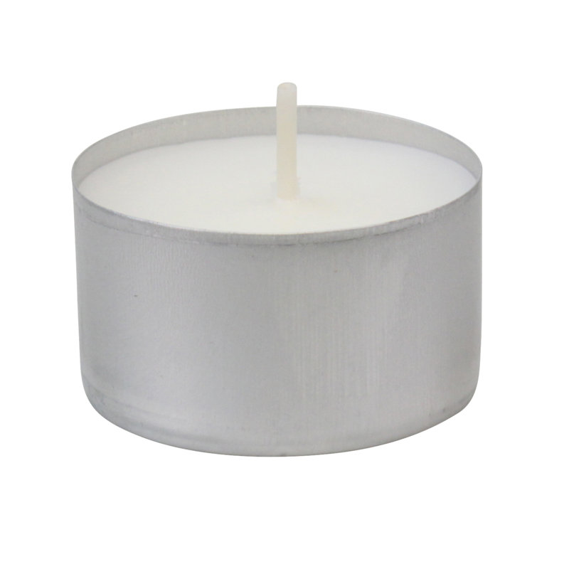 Palm Wax Unscented White Tealight Candles, 300 Pack