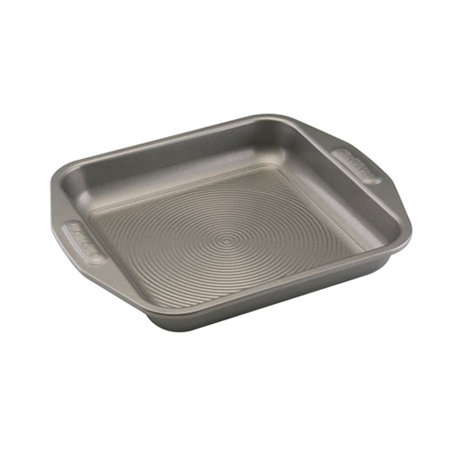 Circulon Gray Nonstick Square Cake Pan, 9 Inch
