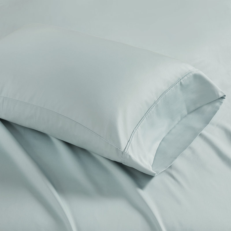 Seafoam Queen 1500 Thread Count Cotton Blend 4-Piece Sheet Set