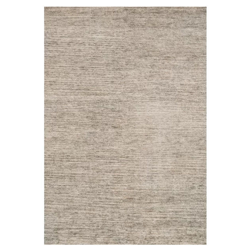 Serena Smoke 9' x 12' Hand-Knotted Viscose Rectangular Rug