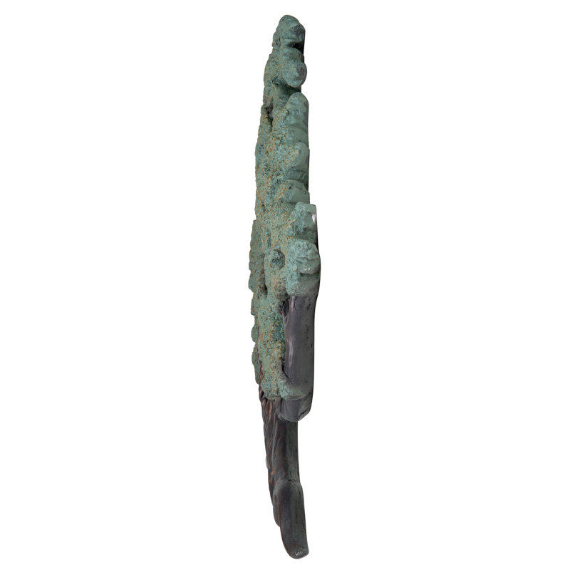 Eternal Tree of Life Large Resin Wall Sculpture in Faux Bronze Verdigris